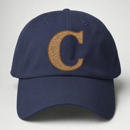 Woven Tweed C Monogram Baseball Cap – Twilight Navy