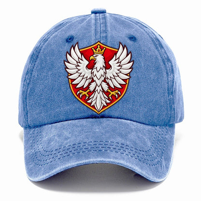 Poland Minimal Emblem Country Logos Classic Cap – Summer Sky