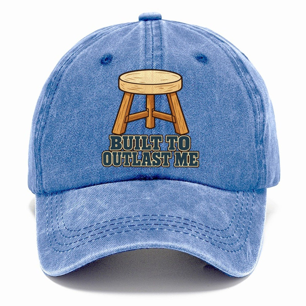 Built To Outlast Me Woodworking Classic Cap – Summer Sky