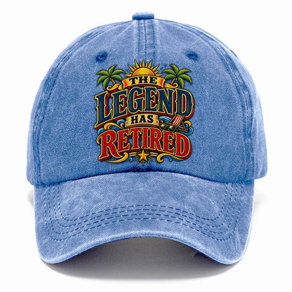 The Legend Has Retired Retired Living Classic Cap – Summer Sky