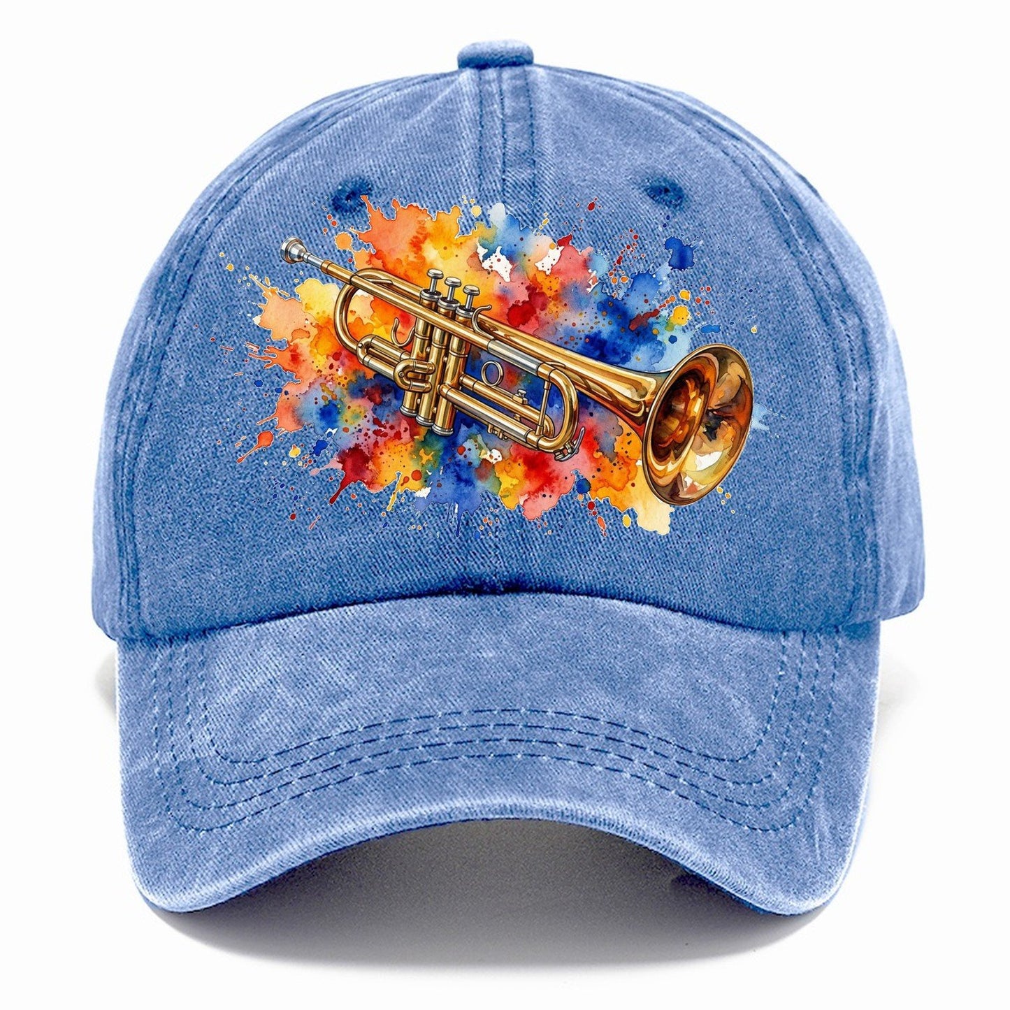 Trumpet Transparent Cleanup Launch Classic Cap – Summer Sky
