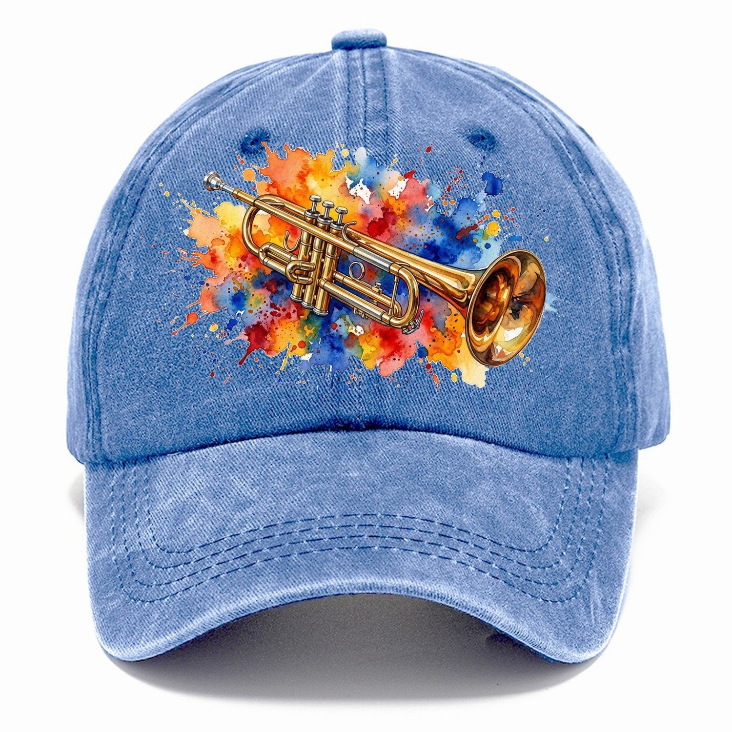 Trumpet Transparent Cleanup Launch Classic Cap – Summer Sky