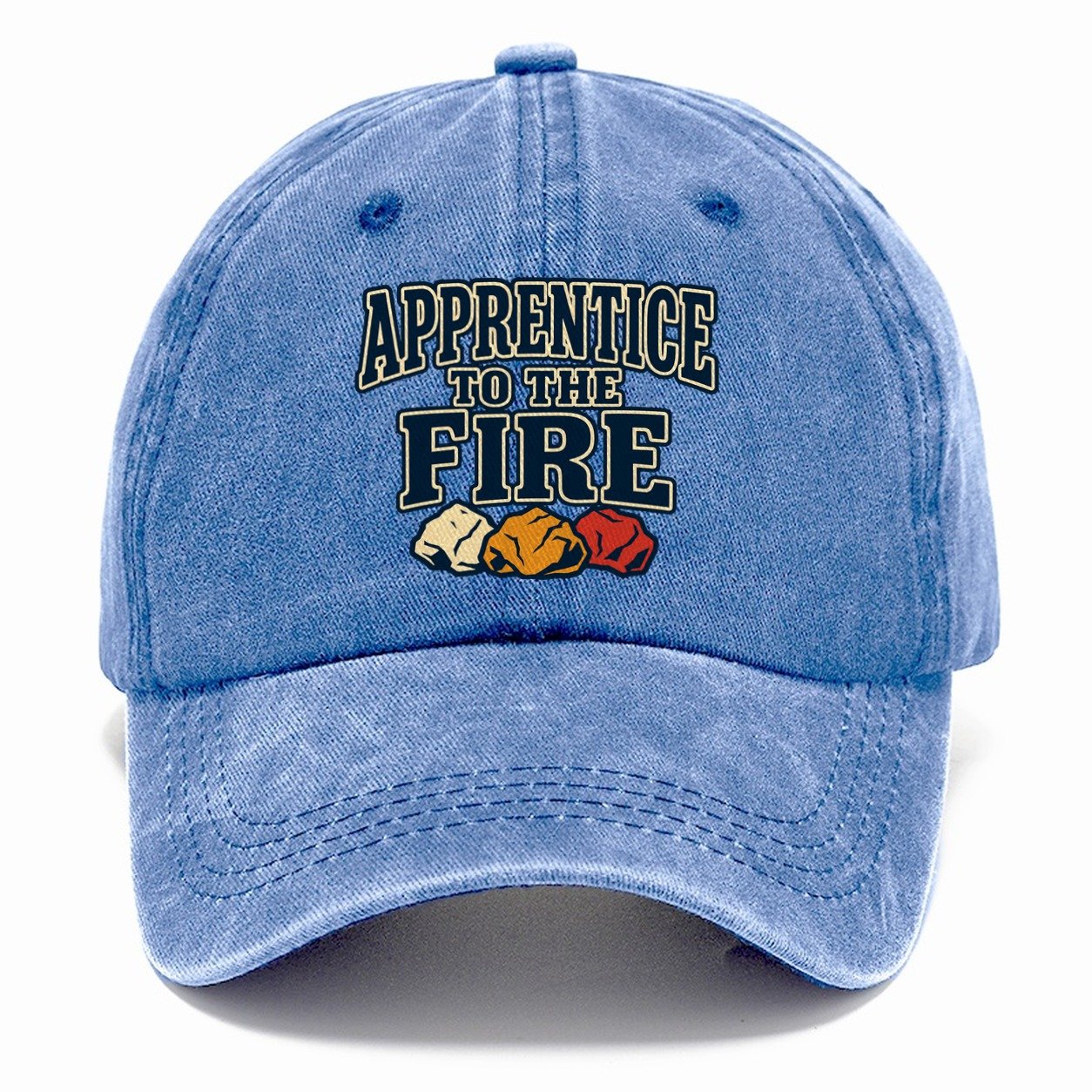 Apprentice To The Fire Blacksmithing Classic Cap – Summer Sky