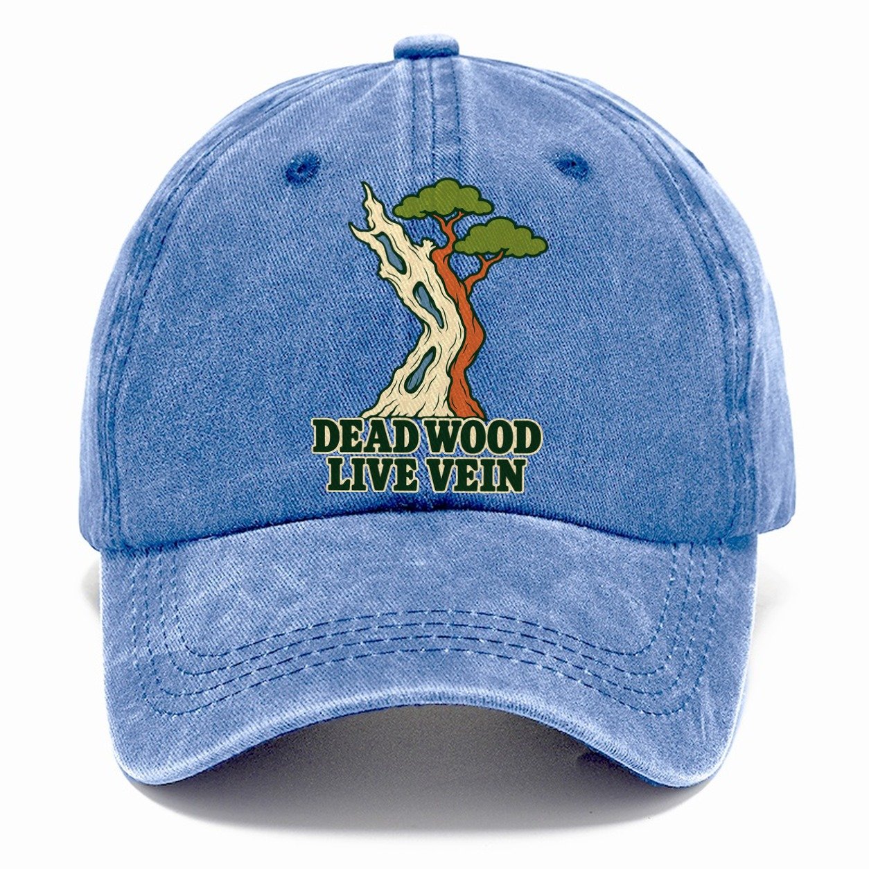 Dead Wood Live Vein Bonsai Classic Cap – Summer Sky