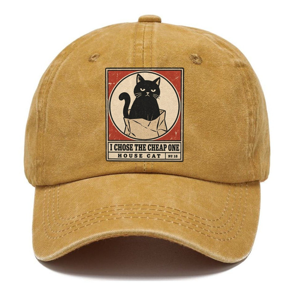 I Chose The Cheap One Neko Says No Classic Cap – Golden Harvest