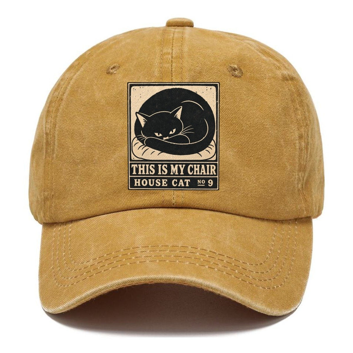 This Is My Chair Neko Says No Classic Cap – Golden Harvest