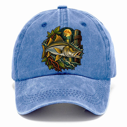 Snook Night Hunter Fishing Club Classic Cap – Summer Sky