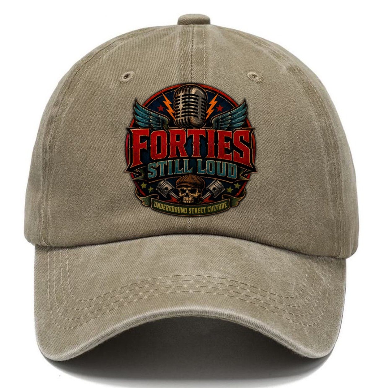 Forties Still Loud Classic Cap – Warm Sand