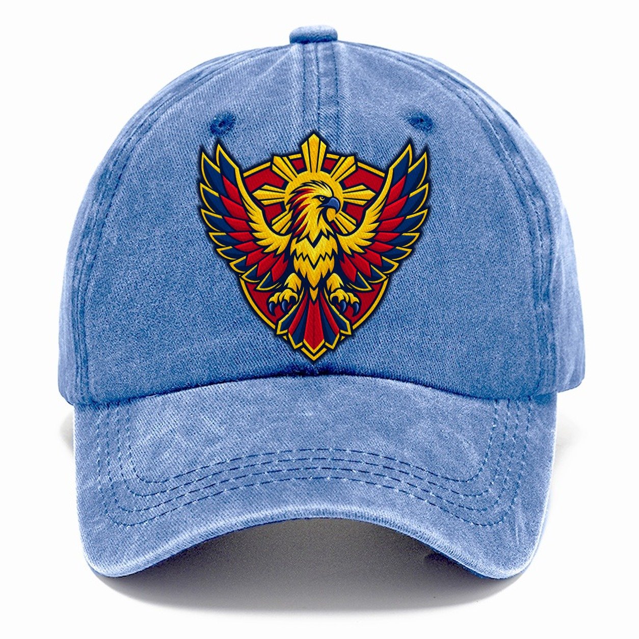 Philippines Minimal Emblem Country Logos Classic Cap – Summer Sky