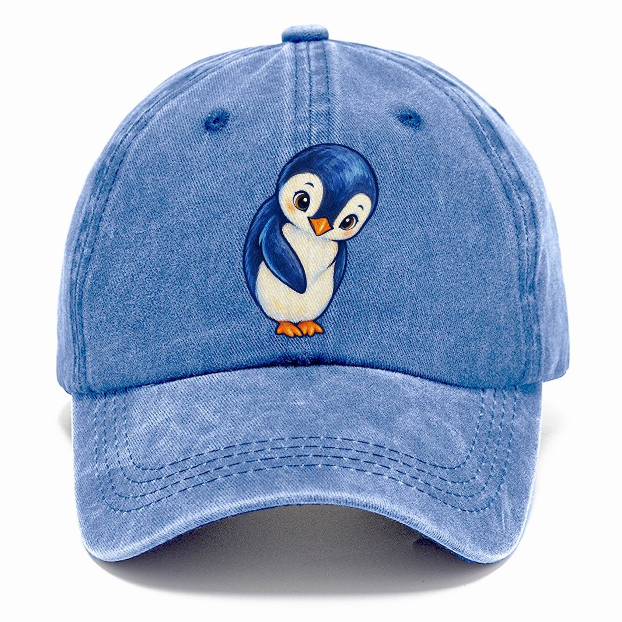 Penguin Little Bow Sea Sprite Classic Cap – Summer Sky