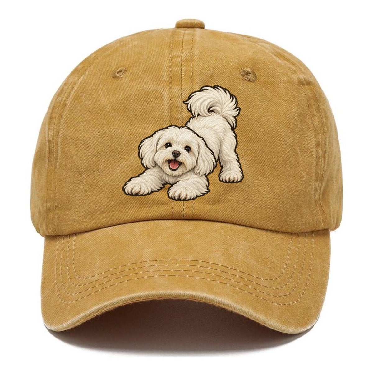 Maltese Play Bow Fan Favorites Classic Cap – Golden Harvest