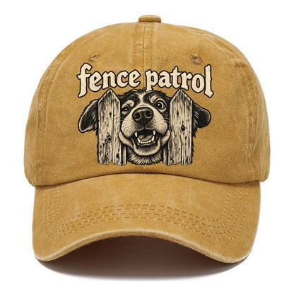 A Dog Head Pushed Through The Gap Between Two Fence Pickets Bark For Me Classic Cap – Golden Harvest