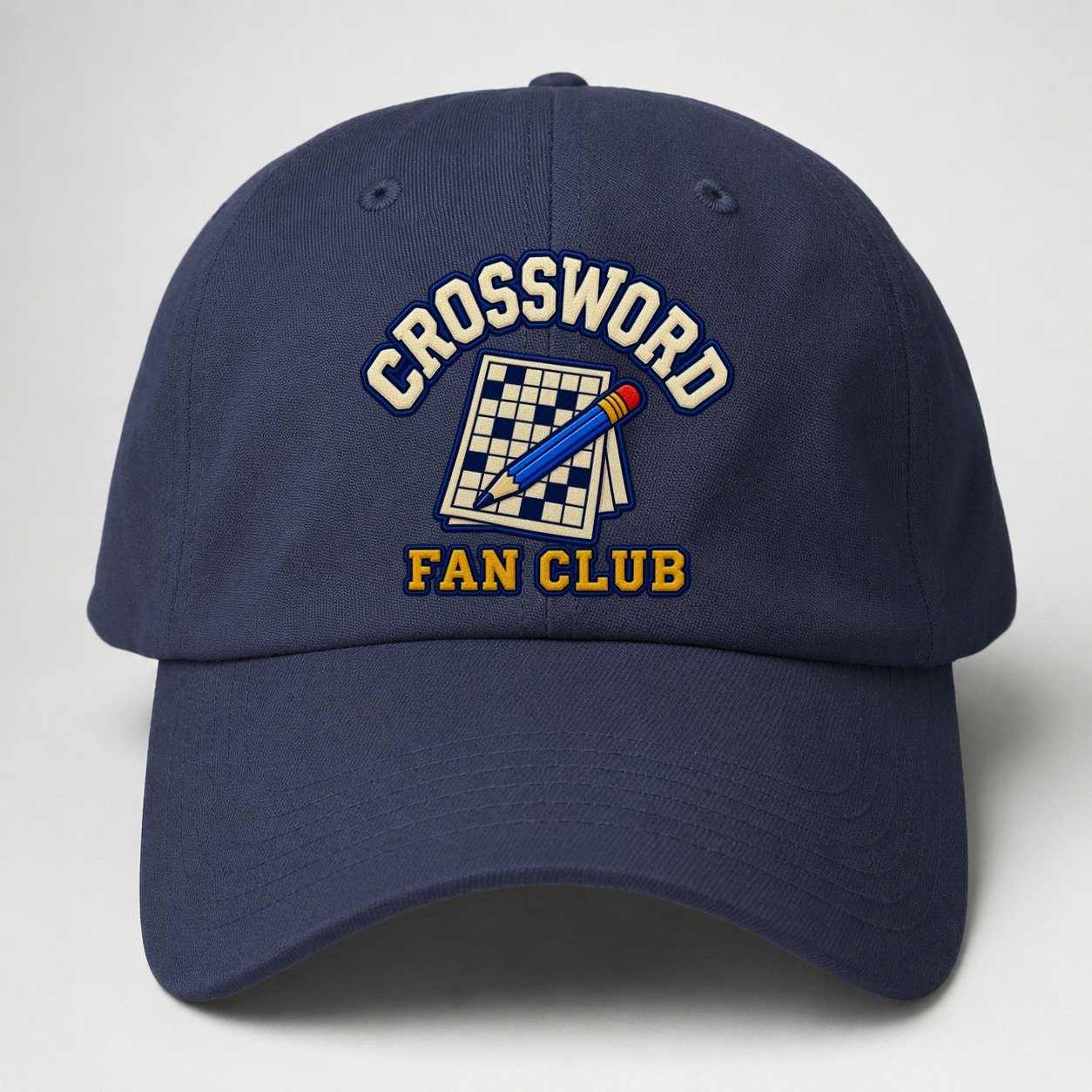 Crossword Fan Club Baseball Cap – Twilight Navy