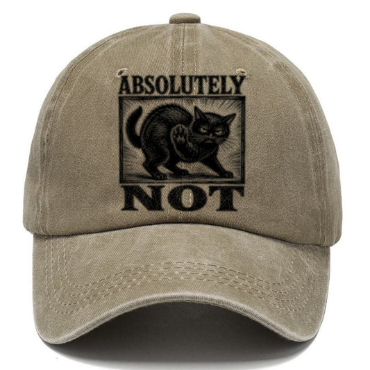 Absolutely Not Classic Cap – Warm Sand