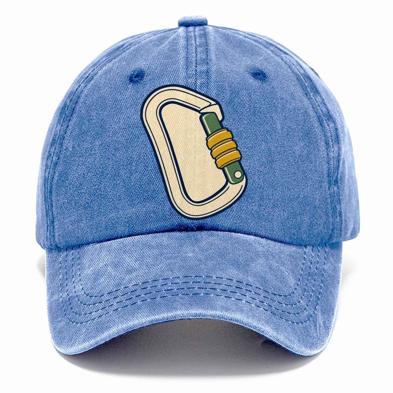 Locking Carabiner Study Rock Climbing Classic Cap – Summer Sky