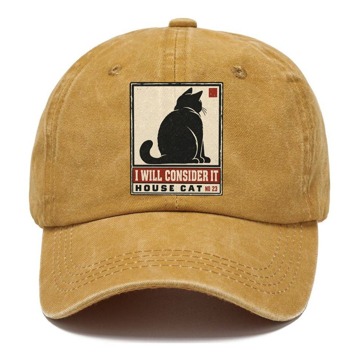 I Will Consider It Neko Says No Classic Cap – Golden Harvest
