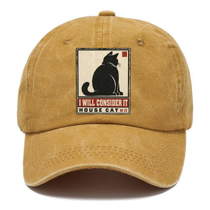 I Will Consider It Neko Says No Classic Cap – Golden Harvest