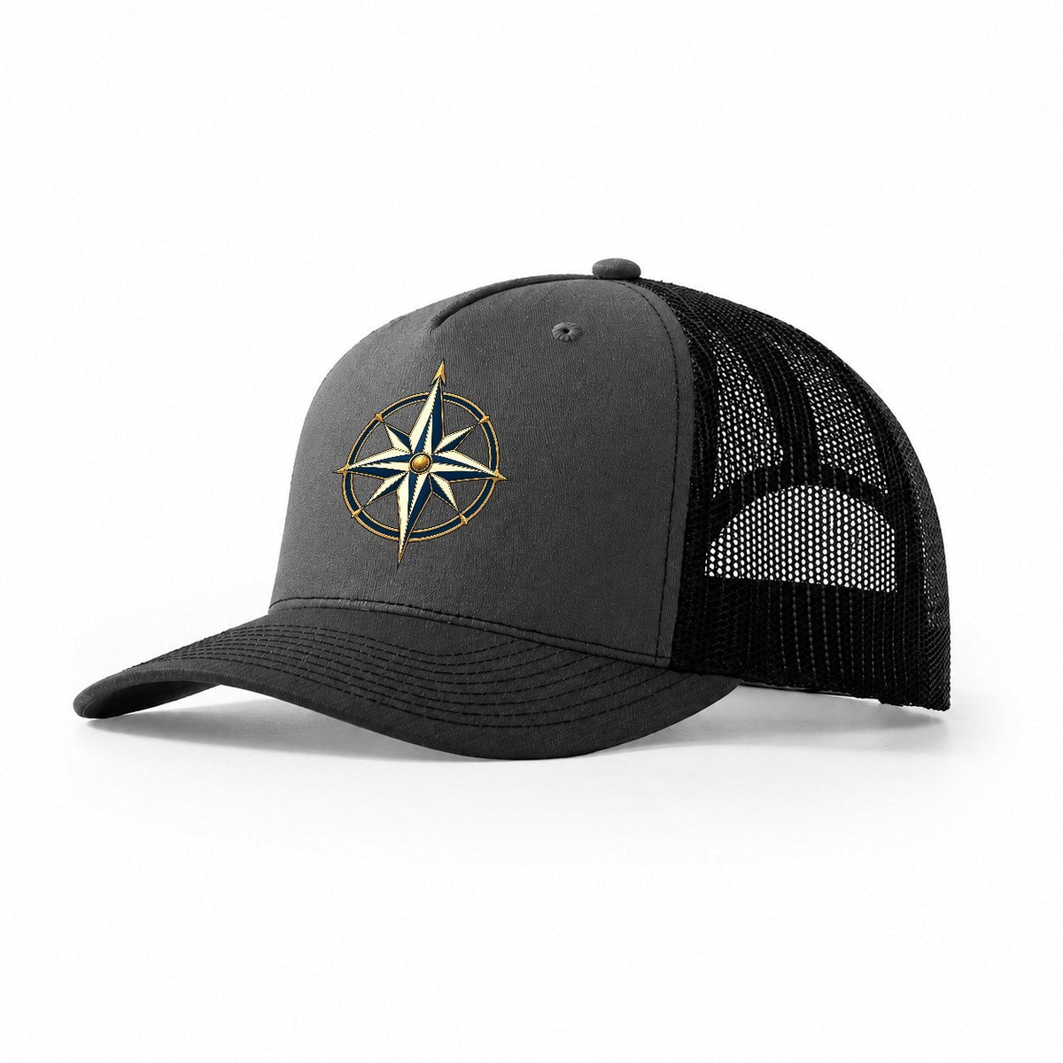 Northward Ring Quiet Wards Heritage Trucker Hat – Dark Grey Black