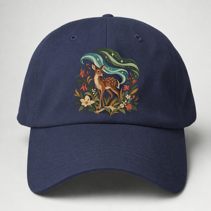 Deer Aurora Shelter Gentle Wild Baseball Cap – Twilight Navy