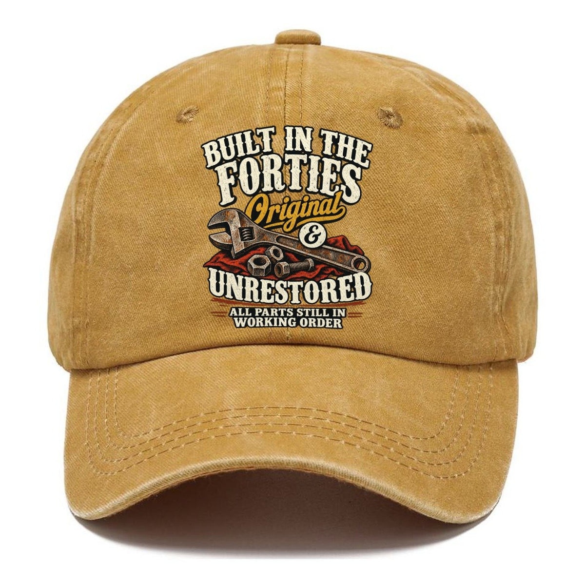 Built in the Forties Original & Unrestored Classic Cap – Golden Harvest