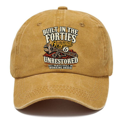 Built in the Forties Original & Unrestored Classic Cap – Golden Harvest