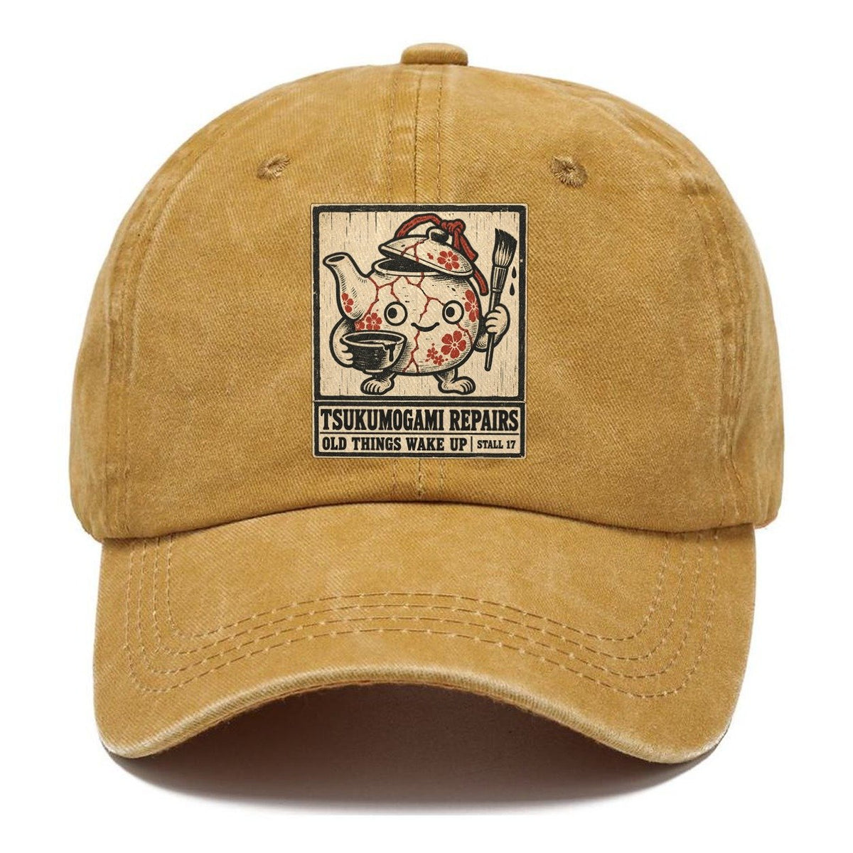 Tsukumogami Repairs Yokai Night Market Classic Cap – Golden Harvest