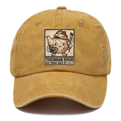 Tsukumogami Repairs Yokai Night Market Classic Cap – Golden Harvest