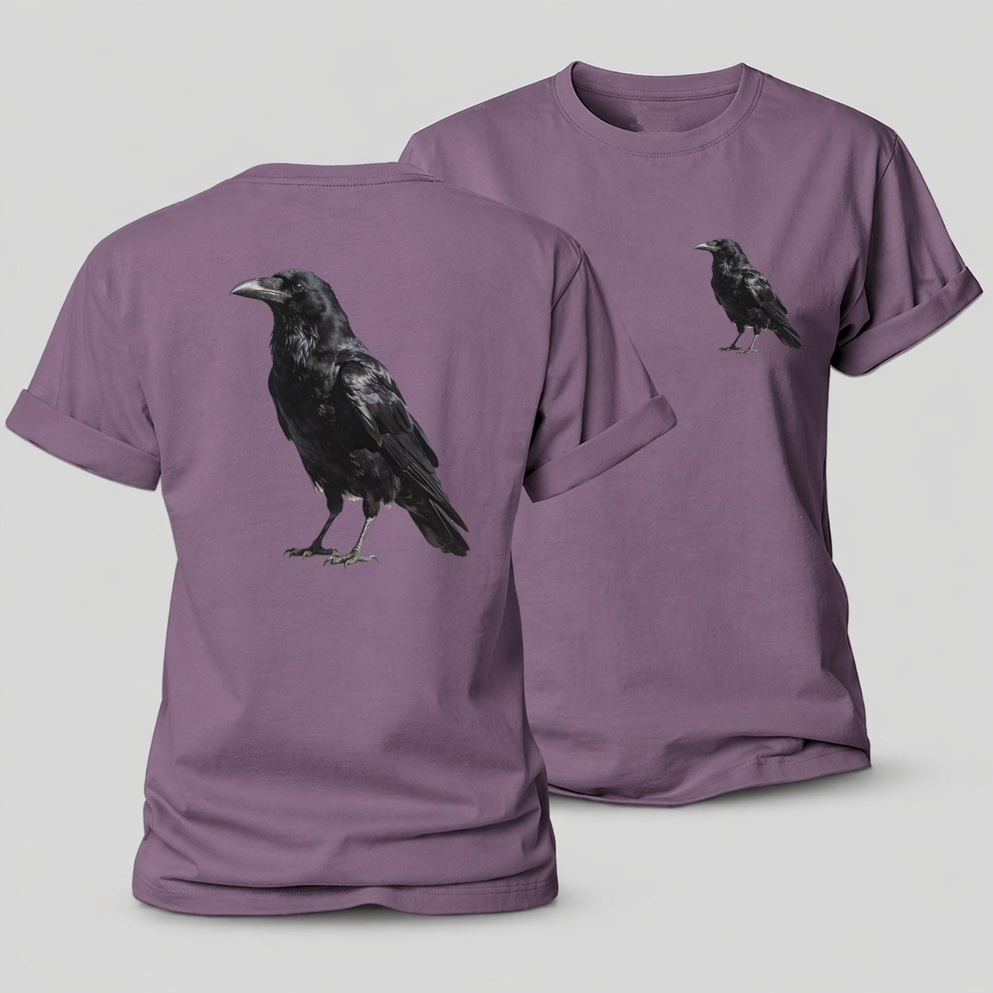Raven Women's Cotton T-Shirt – Purple