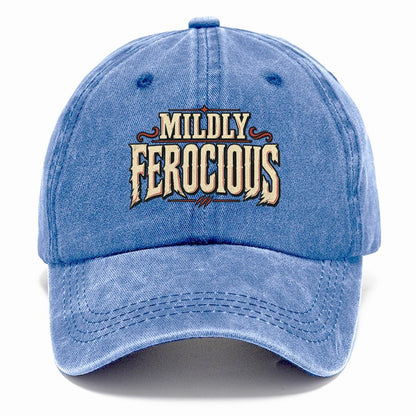 Mildly Ferocious American Wit Classic Cap – Summer Sky