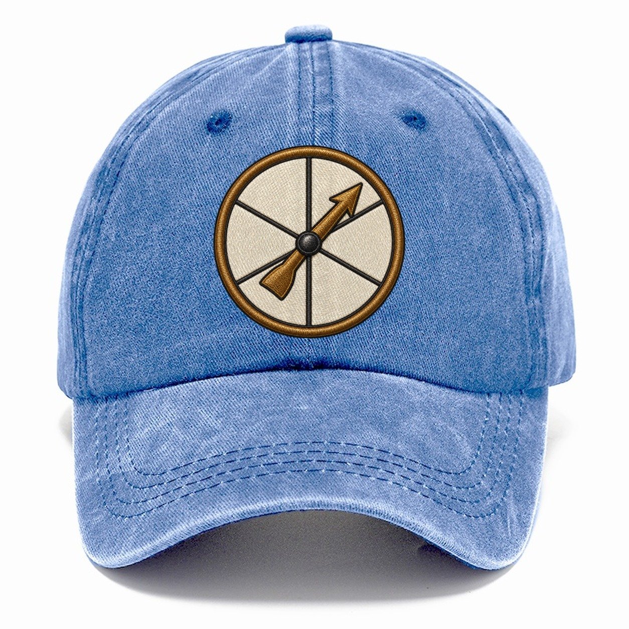 Spinner Arrow On A Round Dial Board Games Classic Cap – Summer Sky