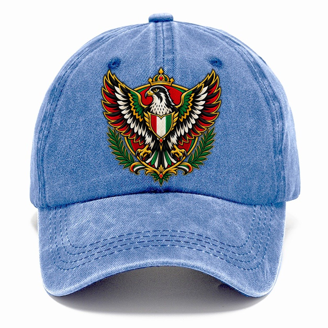 United Arab Emirates Heraldic Crest Country Logos Classic Cap – Summer Sky