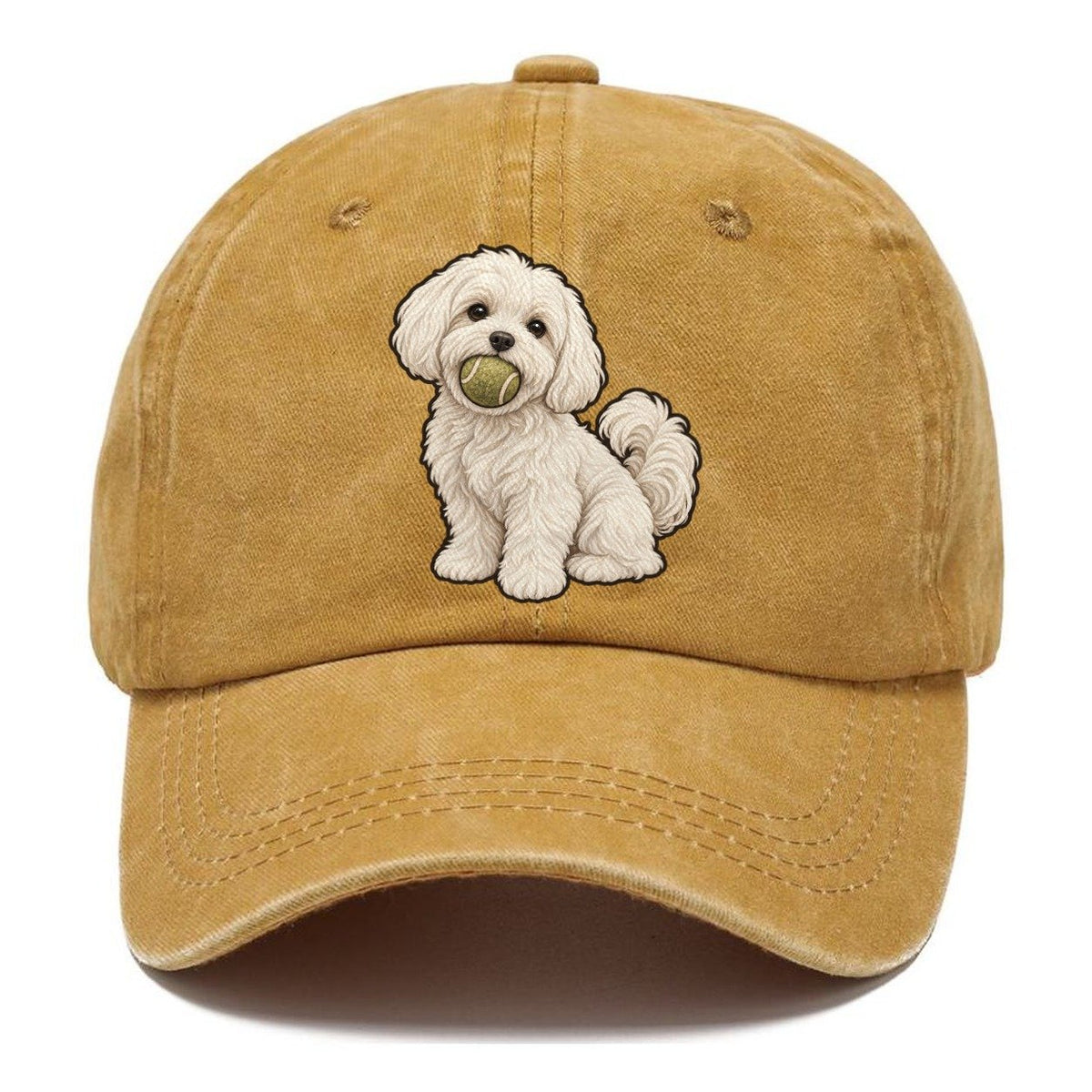 Maltese Tennis Ball Fan Favorites Classic Cap – Golden Harvest