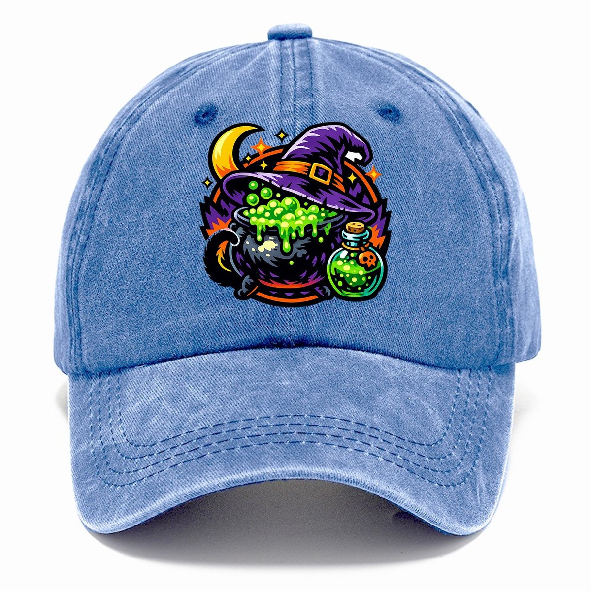 Neon Cauldron Brew Classic Cap – Summer Sky
