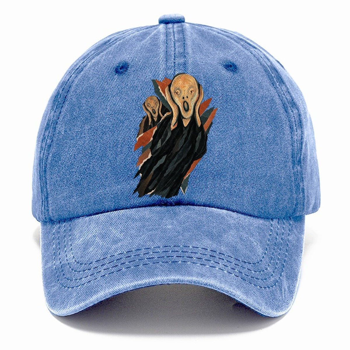 Kinetic Collage Scream Classic Cap – Summer Sky