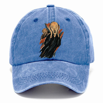 Kinetic Collage Scream Classic Cap – Summer Sky