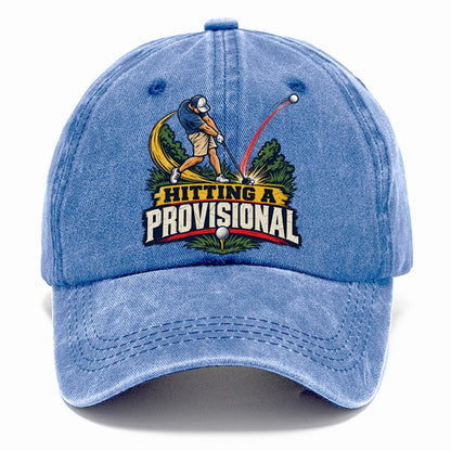 Hitting A Provisional Golf Life Classic Cap – Summer Sky