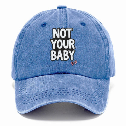 Not Your Baby Classic Cap – Summer Sky