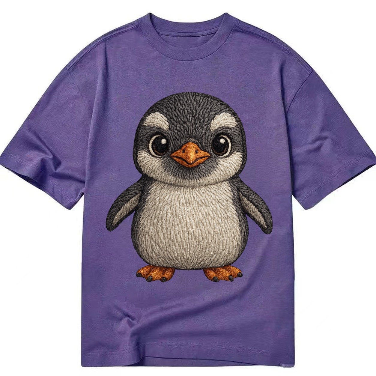 Baby Gentoo Penguin Classic T-shirt – Purple