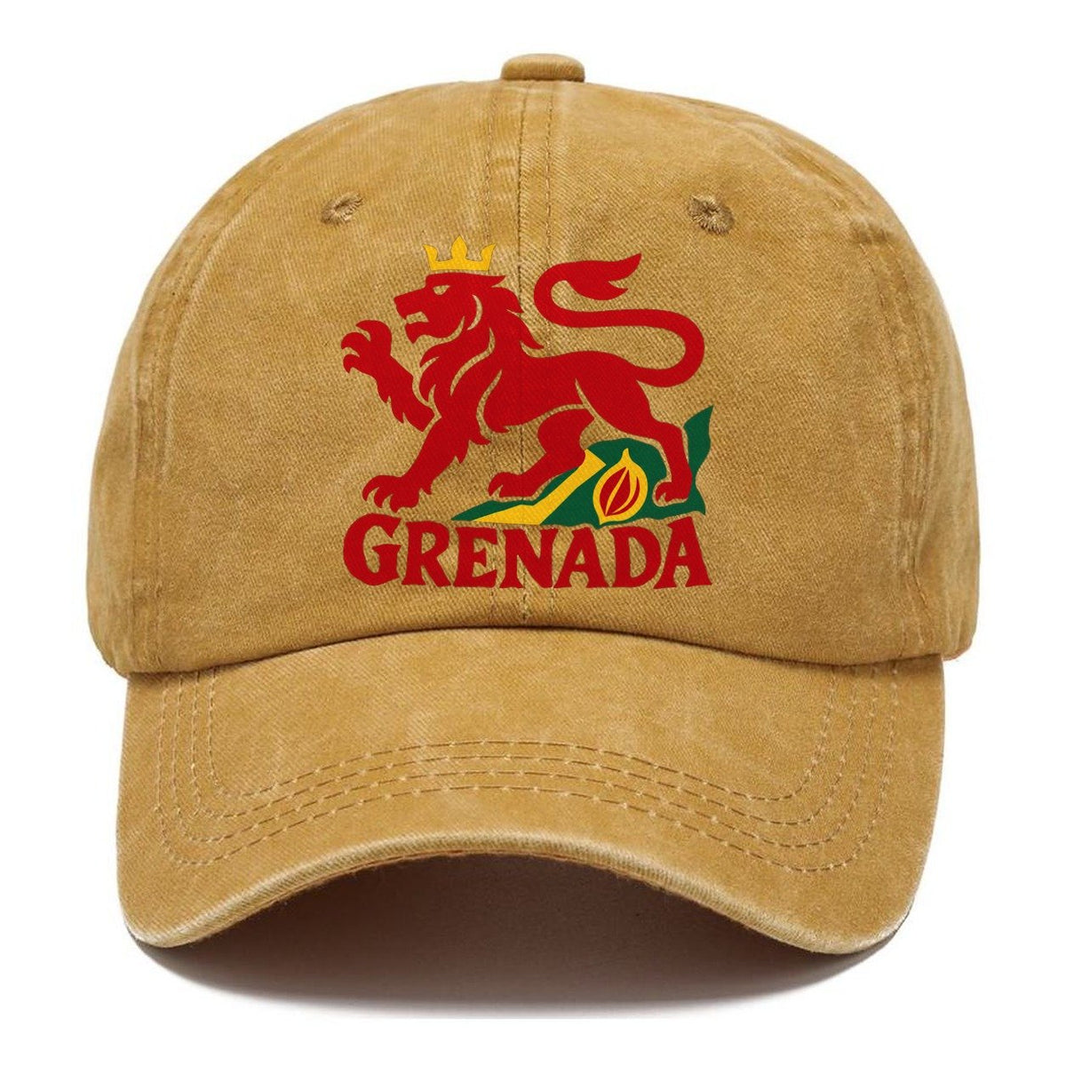 Grenada Crowned Lion Classic Cap – Golden Harvest
