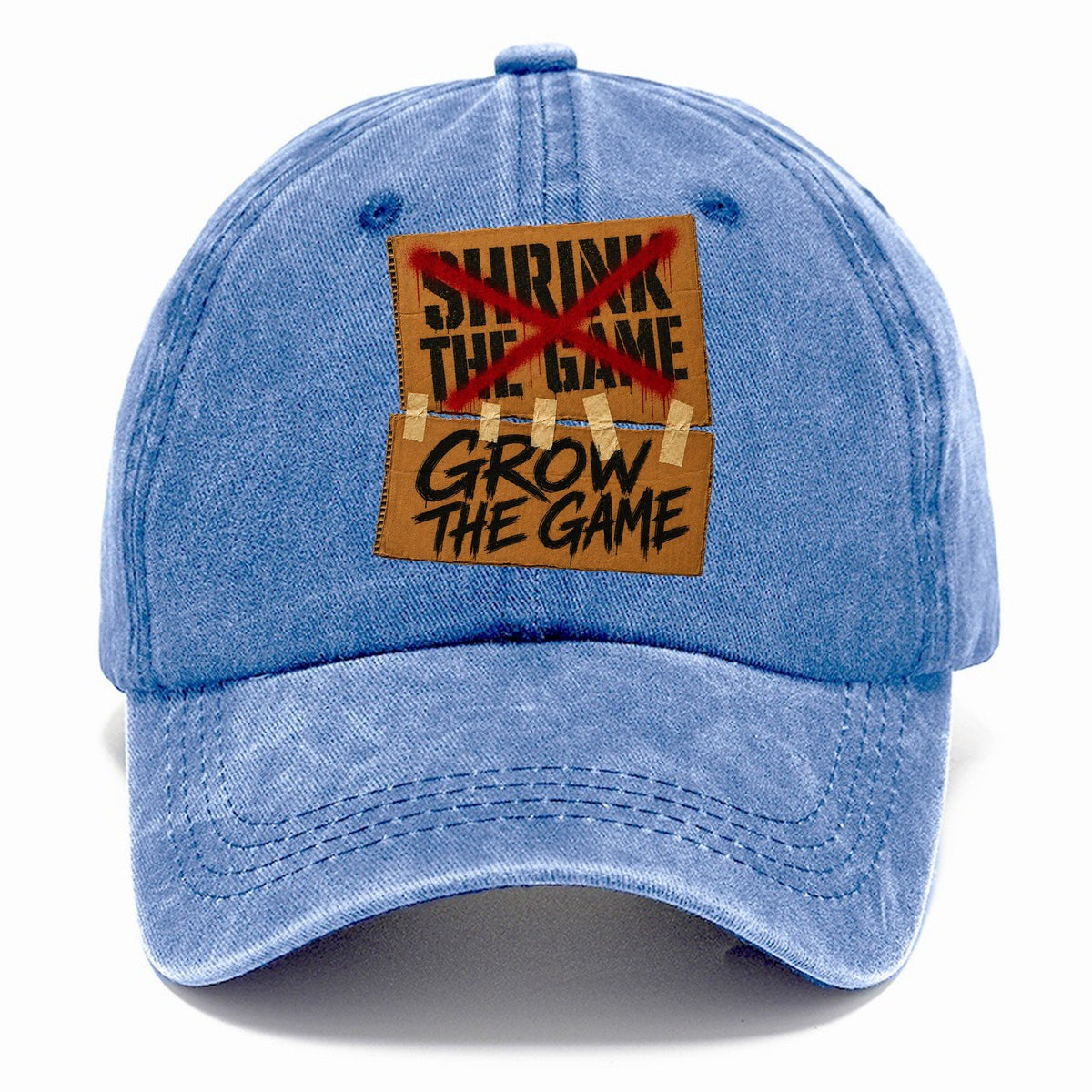 Grow The Game Protest Banner Classic Cap – Summer Sky