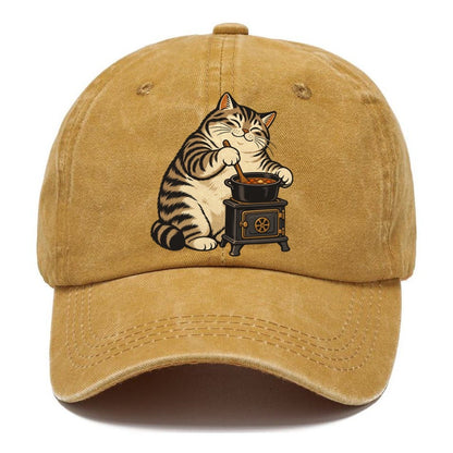 Cat Camp Cook Sundown Familiars Classic Cap – Golden Harvest