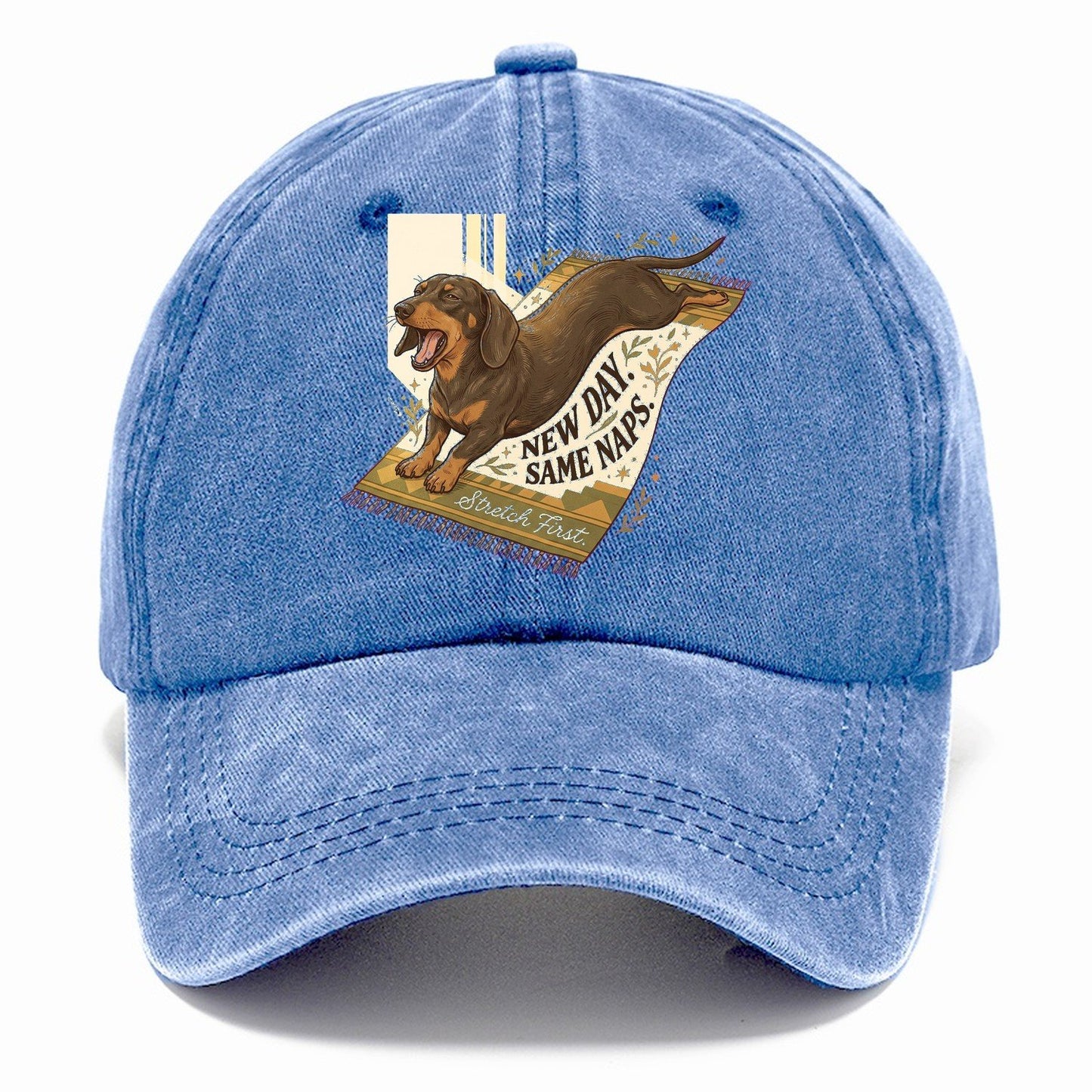 New Day Same Naps Classic Cap – Summer Sky