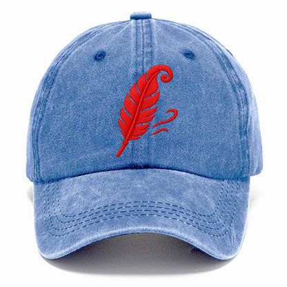 Feather Wind Curl Micro Motion Mark Classic Cap – Summer Sky