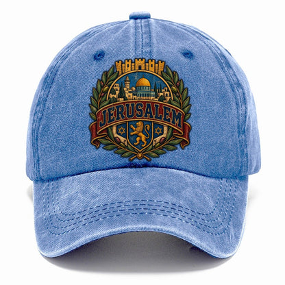 Collegiate Jerusalem Crest Jerusalem Classic Cap – Summer Sky