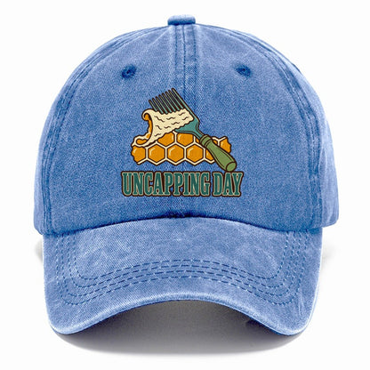 Uncapping Day Beekeeping Classic Cap – Summer Sky