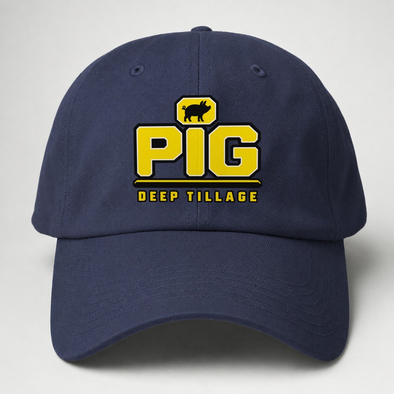 Pig Deep Tillage Heavy Duty Baseball Cap – Twilight Navy