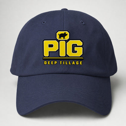 Pig Deep Tillage Heavy Duty Baseball Cap – Twilight Navy