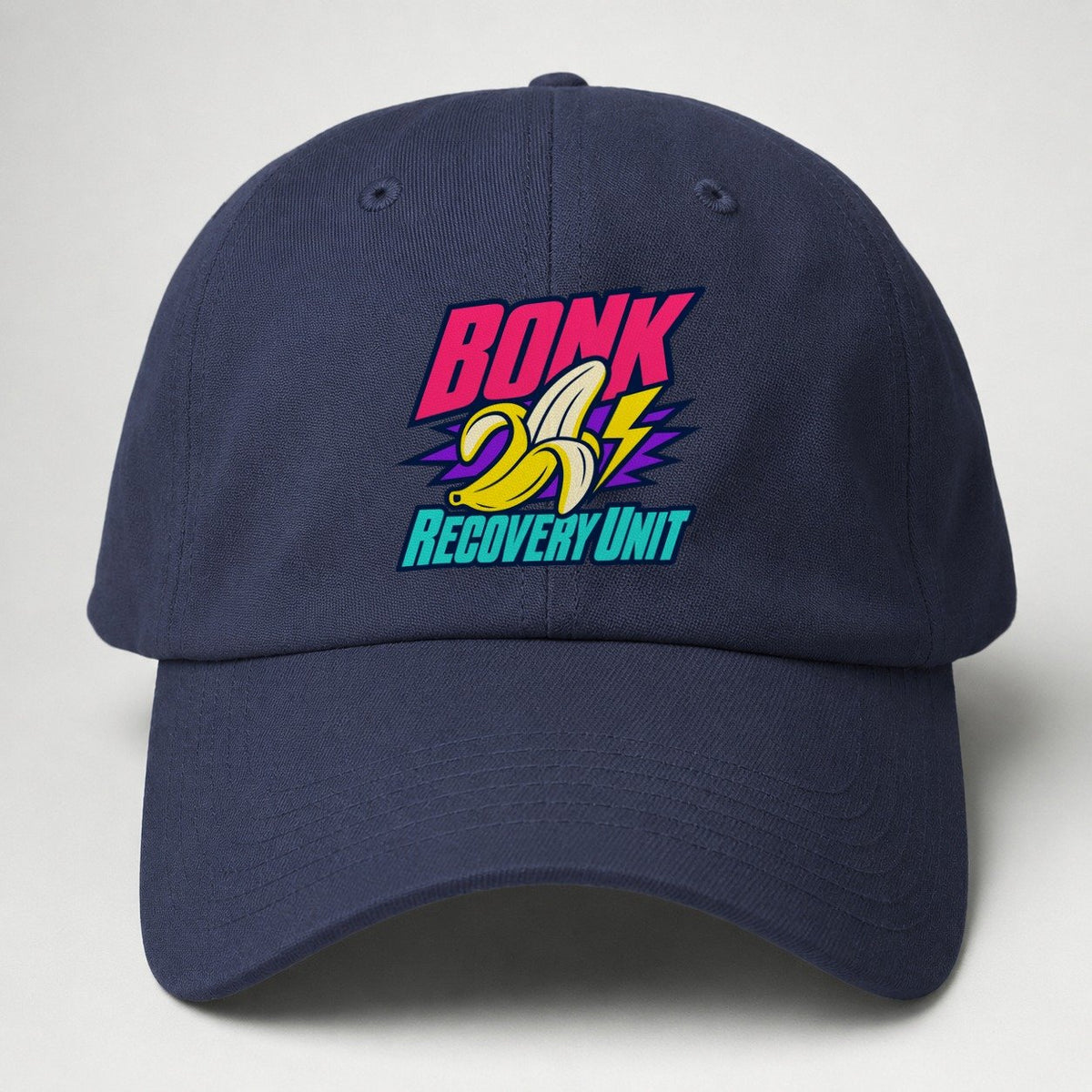 Bonk Recovery Unit 90S Running Clubs Baseball Cap – Twilight Navy