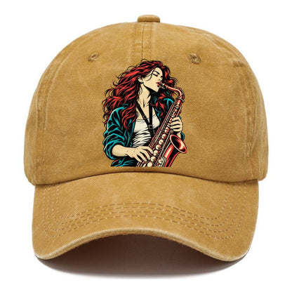 Red-Haired Saxophonist Classic Cap – Golden Harvest