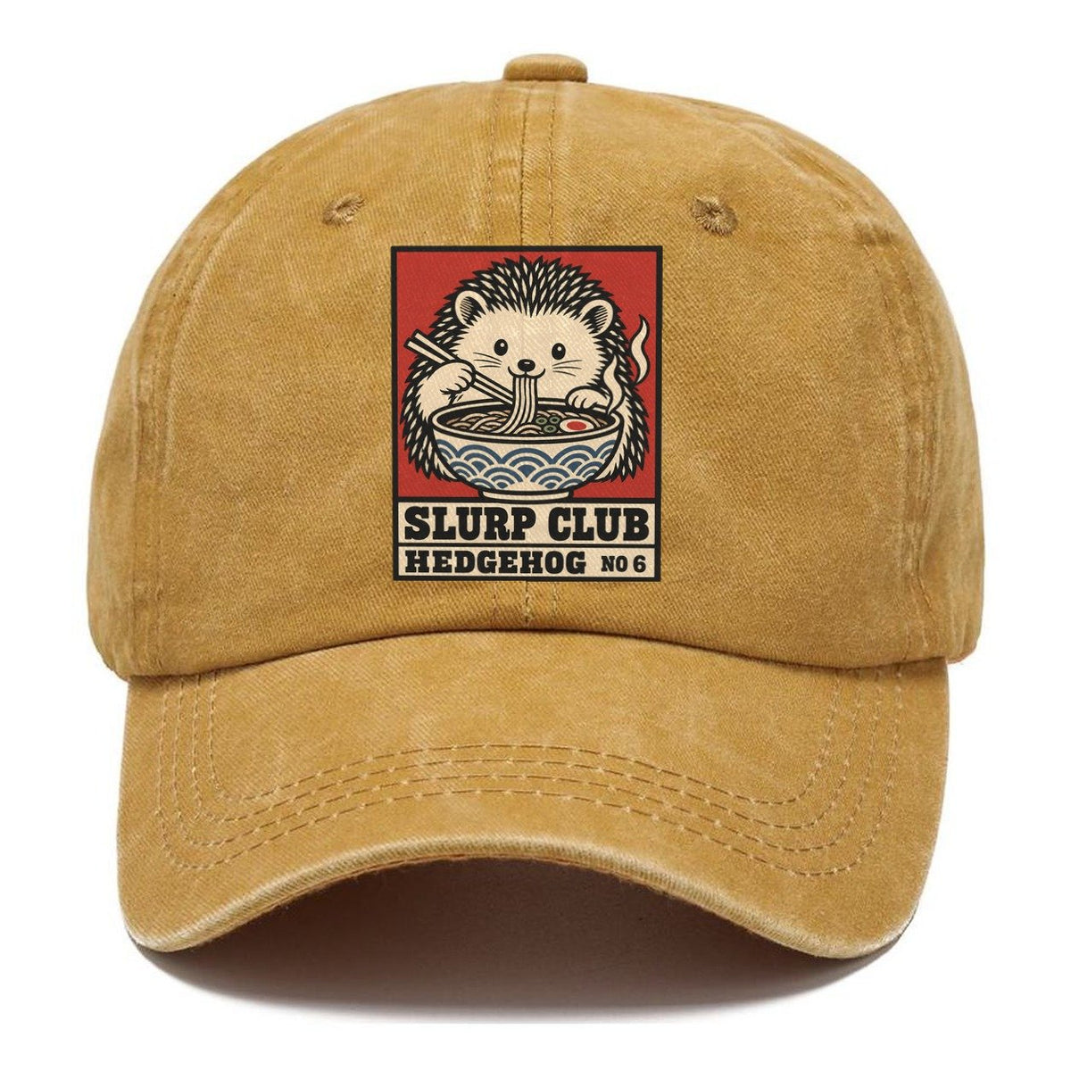 Hedgehog Soba Slurp Club Classic Cap – Golden Harvest